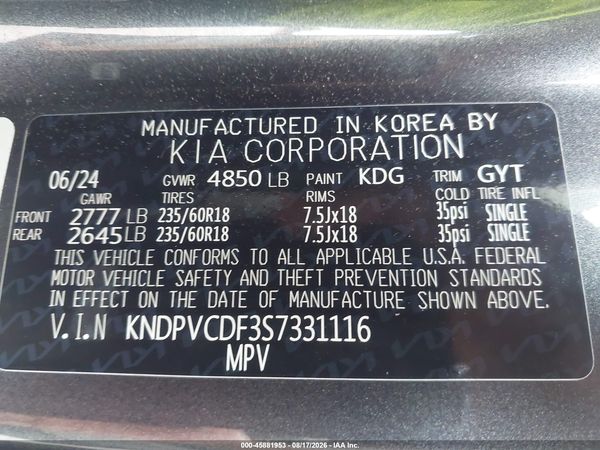 2025 KIA SPORTAGE EX