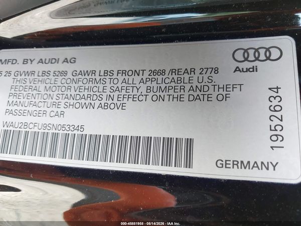 2025 AUDI ALL-NEW A5