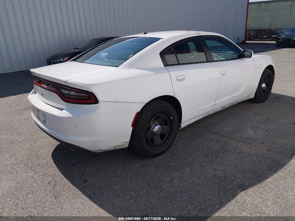 2019 DODGE CHARGER POLICE RWD