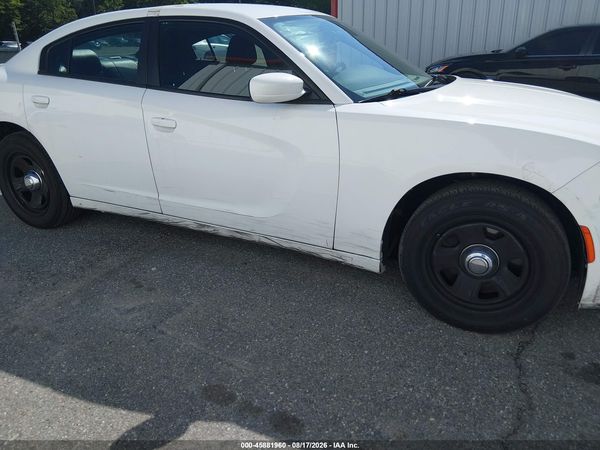2019 DODGE CHARGER POLICE RWD