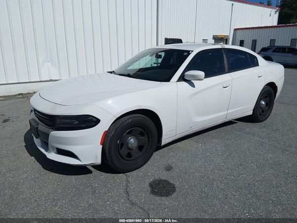 2019 DODGE CHARGER POLICE RWD