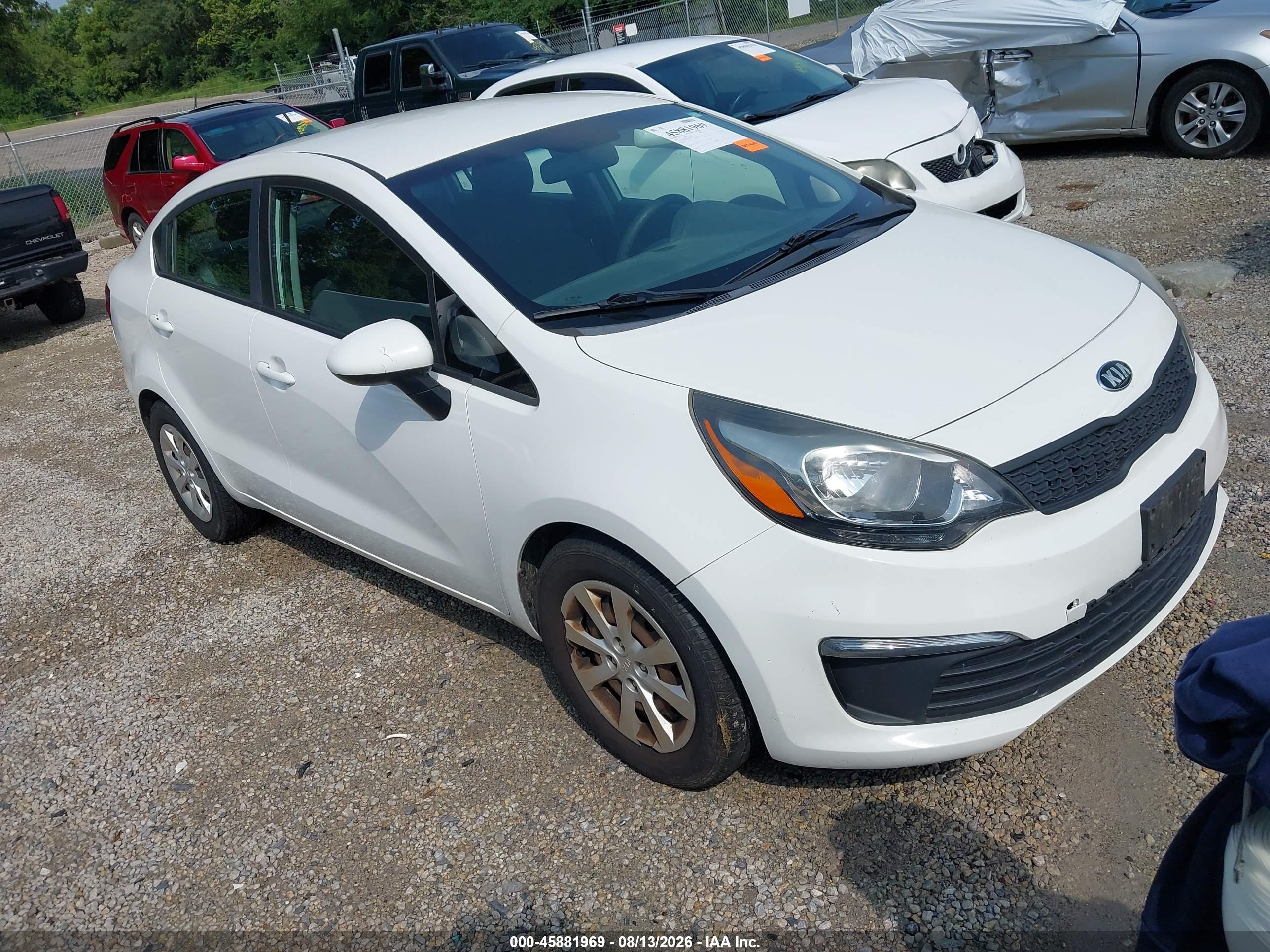 2016 KIA RIO LX