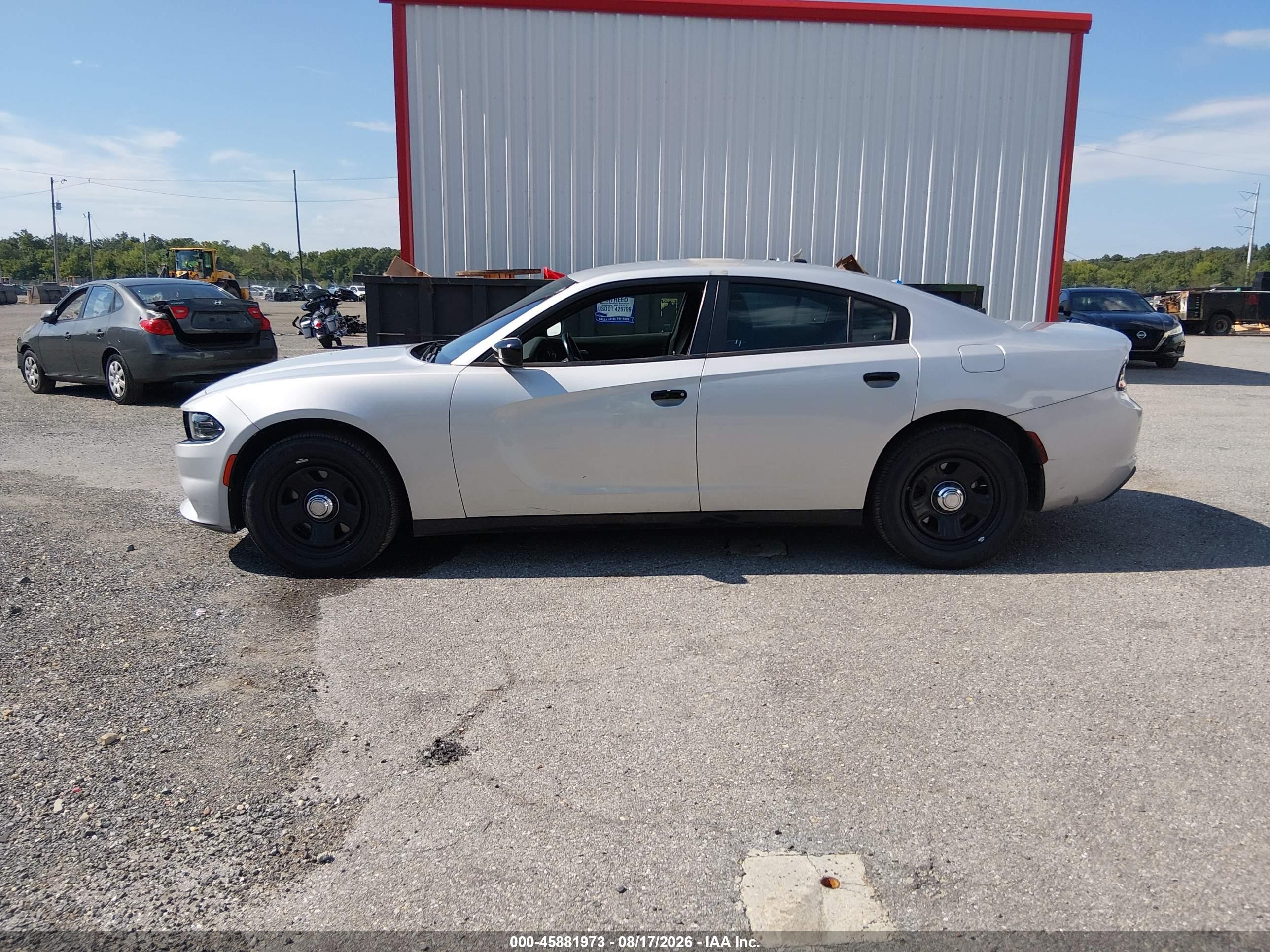 2019 DODGE CHARGER POLICE RWD