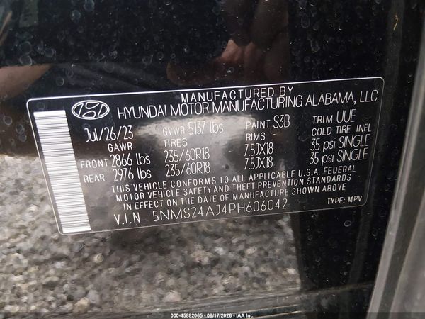 2023 HYUNDAI SANTA FE SEL