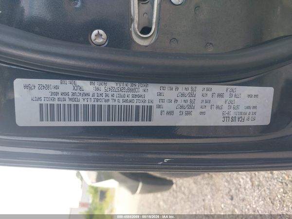 2019 RAM 1500 CLASSIC TRADESMAN  4X2 6'4 BOX