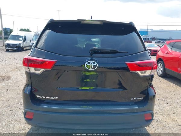 2019 TOYOTA HIGHLANDER LE PLUS