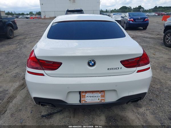 2015 BMW 650I GRAN COUPE