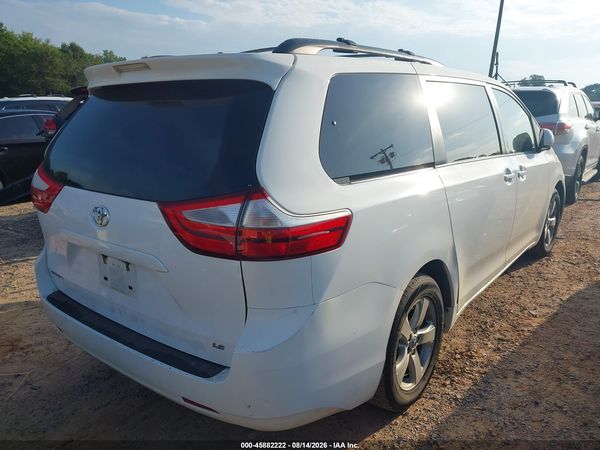2015 TOYOTA SIENNA LE 8 PASSENGER