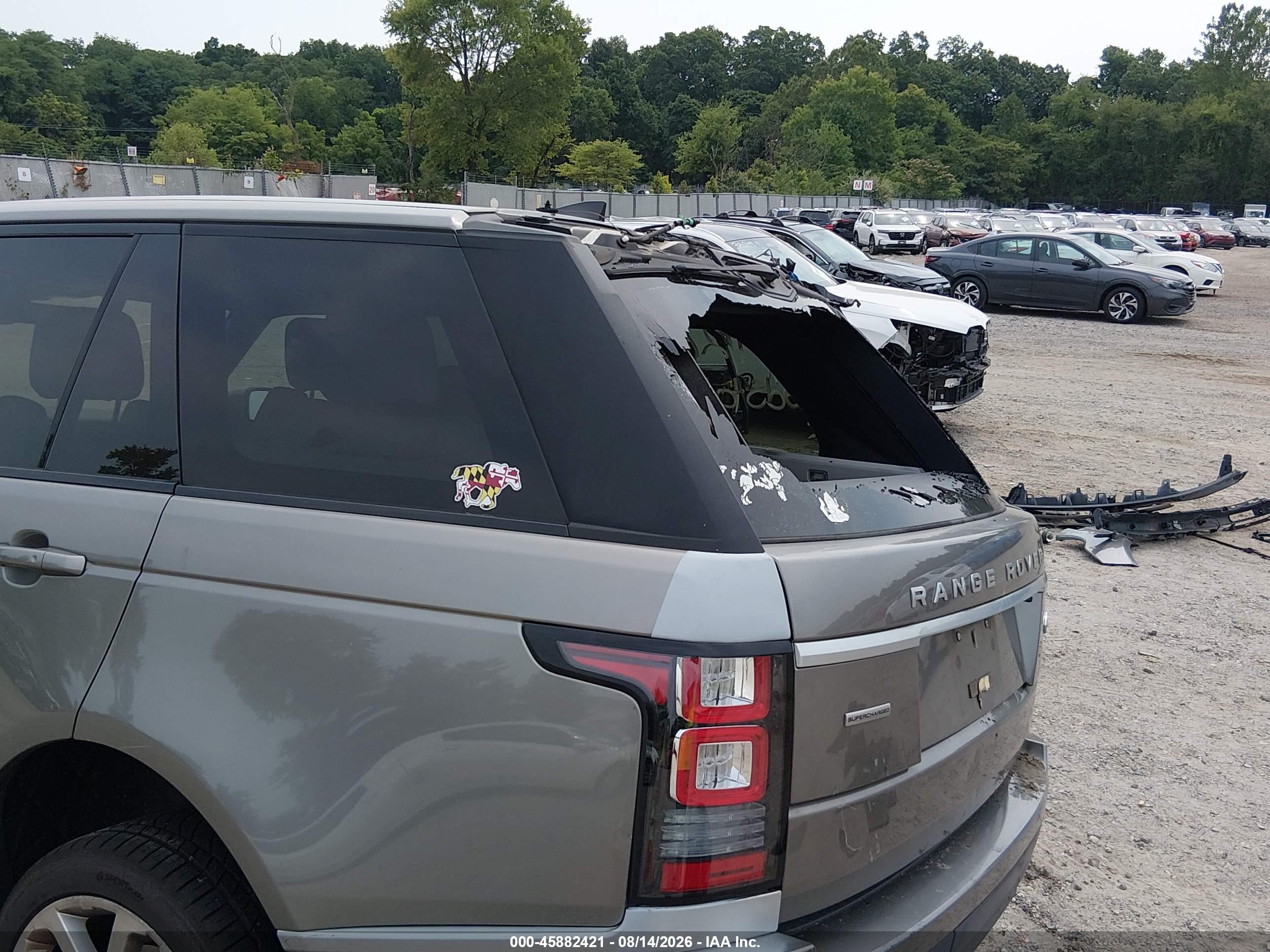 2017 LAND ROVER RANGE ROVER 5.0L V8 SUPERCHARGED