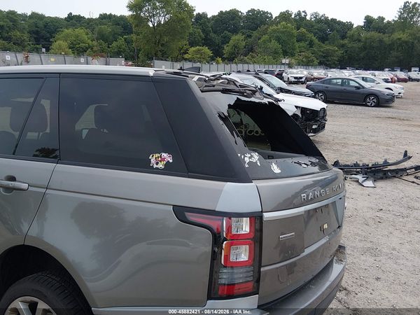 2017 LAND ROVER RANGE ROVER