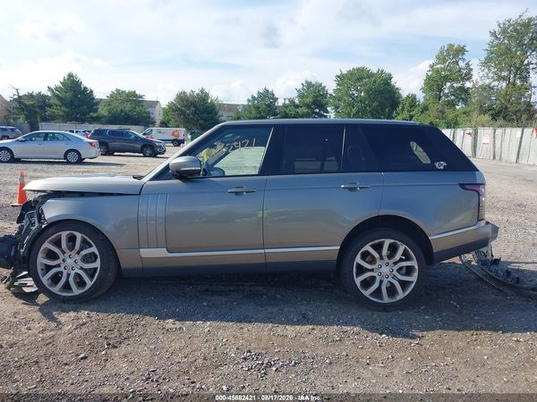 2017 LAND ROVER RANGE ROVER 5.0L V8 SUPERCHARGED