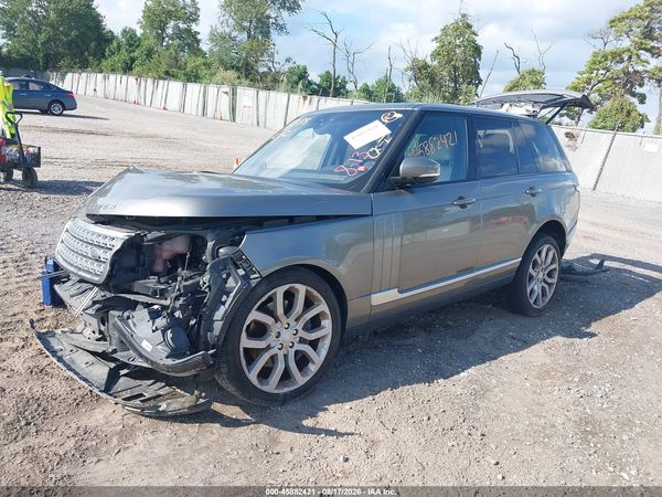 2017 LAND ROVER RANGE ROVER 5.0L V8 SUPERCHARGED
