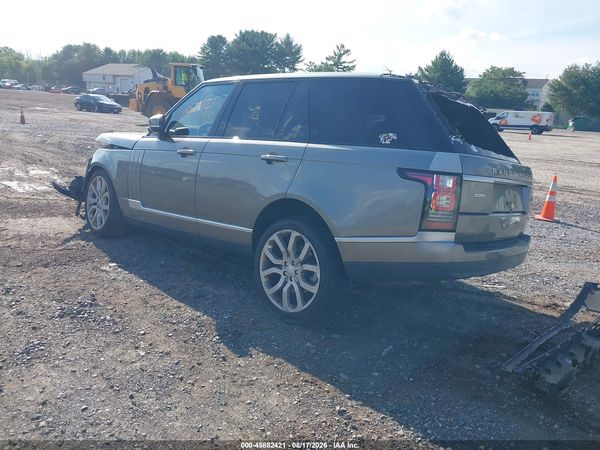 2017 LAND ROVER RANGE ROVER 5.0L V8 SUPERCHARGED