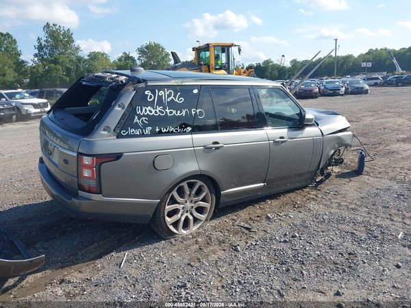 2017 LAND ROVER RANGE ROVER 5.0L V8 SUPERCHARGED