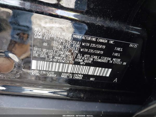 2025 TOYOTA RAV4 XLE PREMIUM