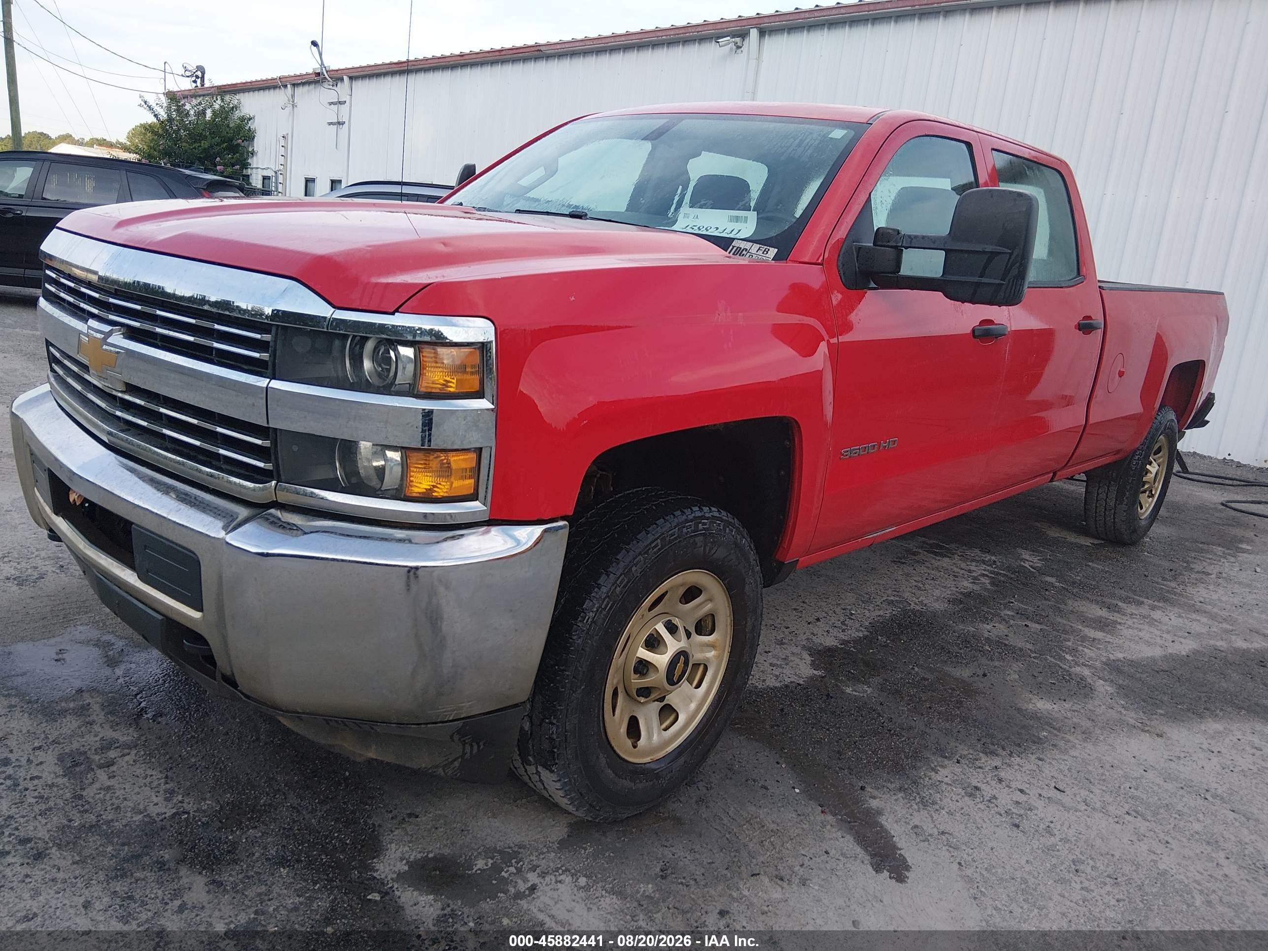 2016 CHEVROLET SILVERADO 3500HD WORK TRUCK — I2