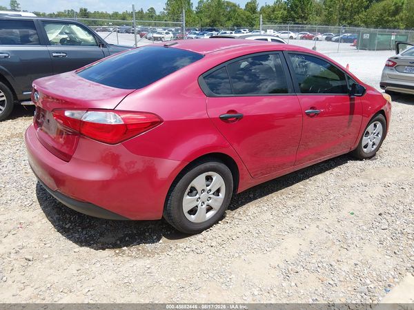 2016 KIA FORTE LX