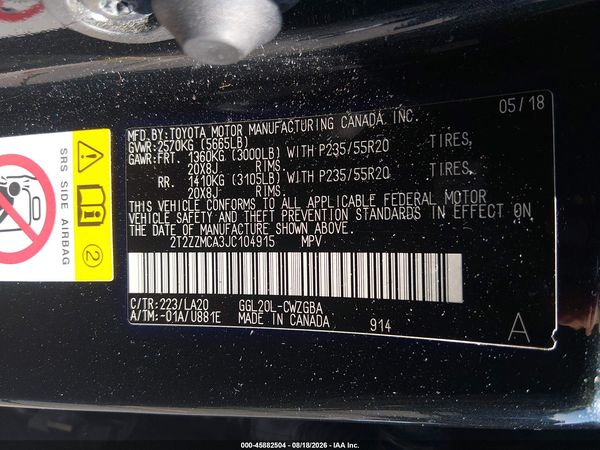 2018 LEXUS RX 350 350/350 F Sport