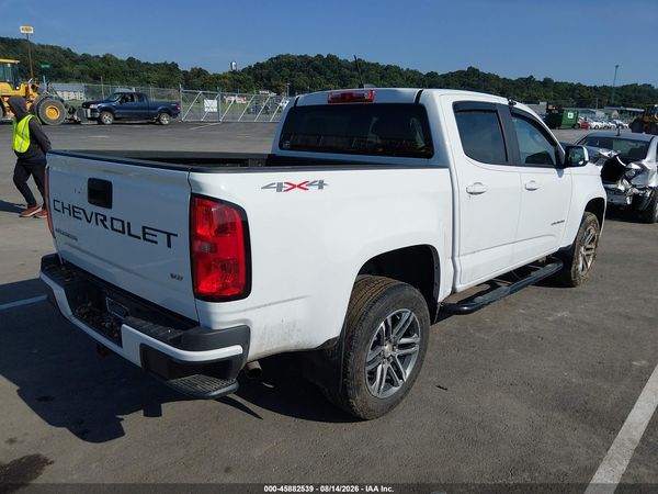 2022 CHEVROLET COLORADO 4WD  SHORT BOX WT — I4