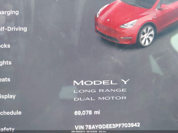2023 TESLA MODEL Y