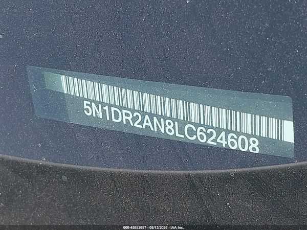 2020 NISSAN PATHFINDER S 2WD