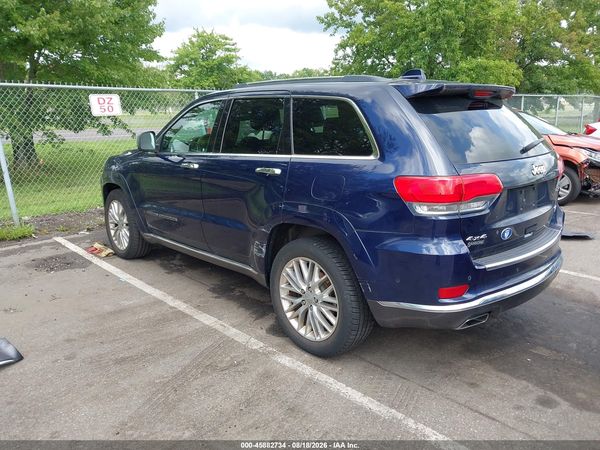 2017 JEEP GRAND CHEROKEE SUMMIT