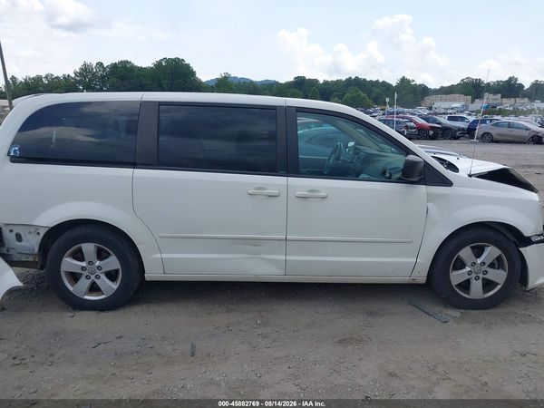 2013 DODGE GRAND CARAVAN SE — I116