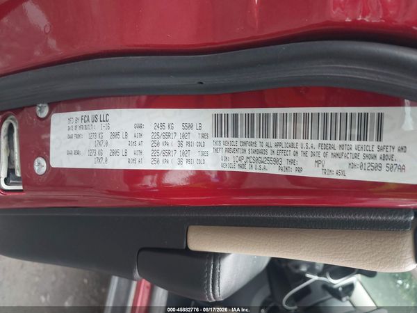 2016 JEEP CHEROKEE LATITUDE