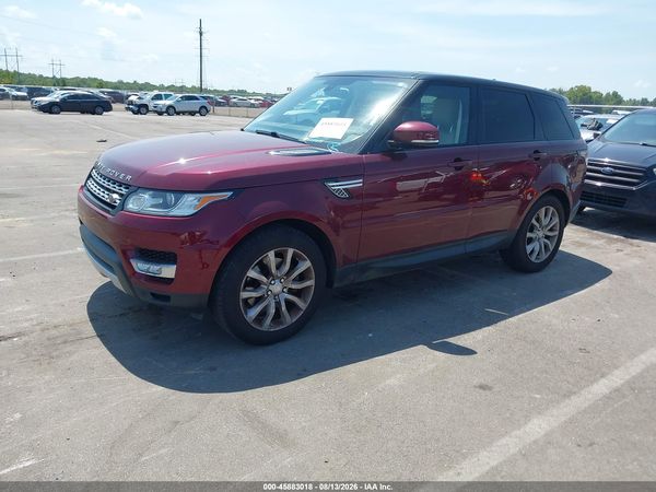 2015 LAND ROVER RANGE ROVER SPORT 3.0L V6 SUPERCHARGED HSE