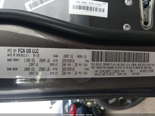 2020 JEEP COMPASS ALTITUDE 4X4