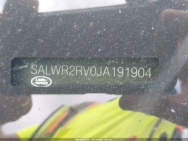 2018 LAND ROVER RANGE ROVER SPORT HSE
