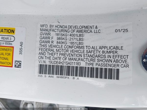 2025 ACURA INTEGRA BASE
