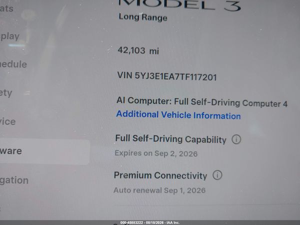 2026 TESLA MODEL 3