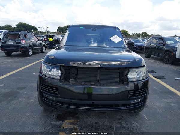 2017 LAND ROVER RANGE ROVER 3.0L V6 SUPERCHARGED HSE
