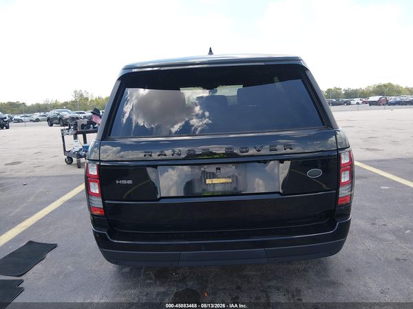 2017 LAND ROVER RANGE ROVER 3.0L V6 SUPERCHARGED HSE
