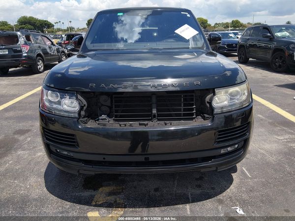 2017 LAND ROVER RANGE ROVER 3.0L V6 SUPERCHARGED HSE