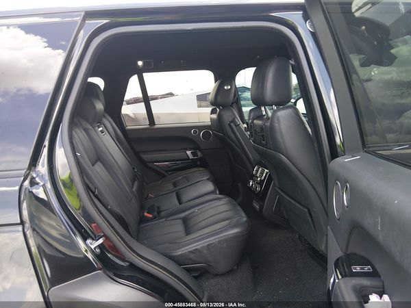 2017 LAND ROVER RANGE ROVER 3.0L V6 SUPERCHARGED HSE