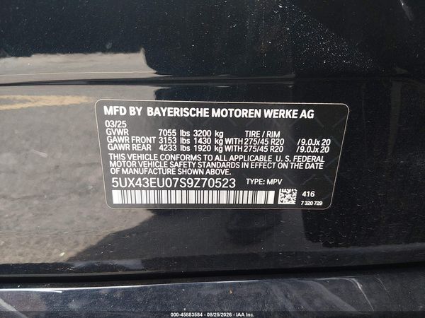 2025 BMW X5 PHEV XDRIVE50E