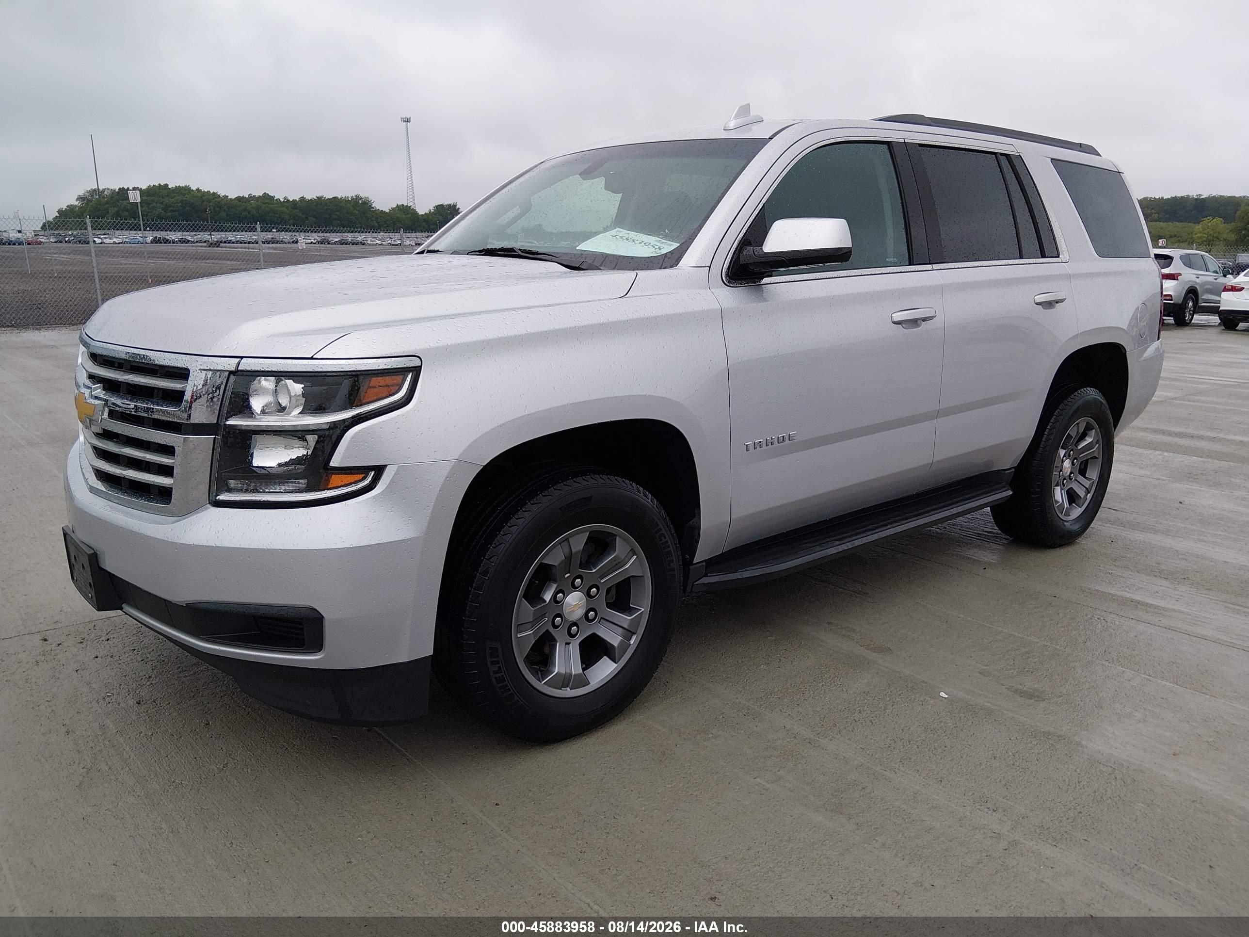 2018 CHEVROLET TAHOE LS — I2