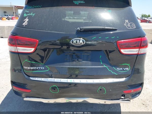 2016 KIA SORENTO 3.3L SX