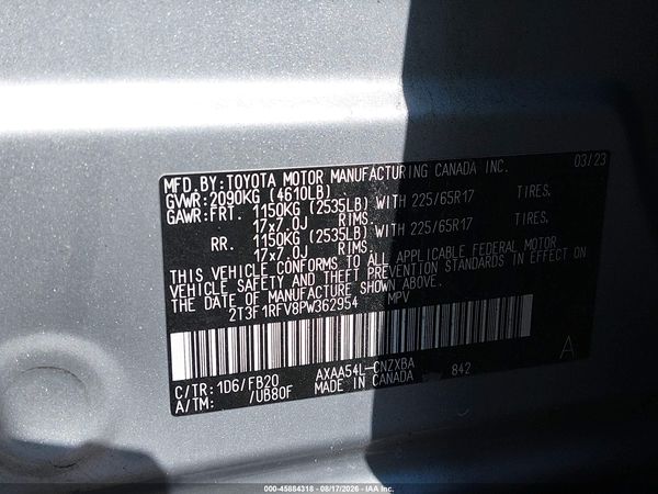 2023 TOYOTA RAV4 LE