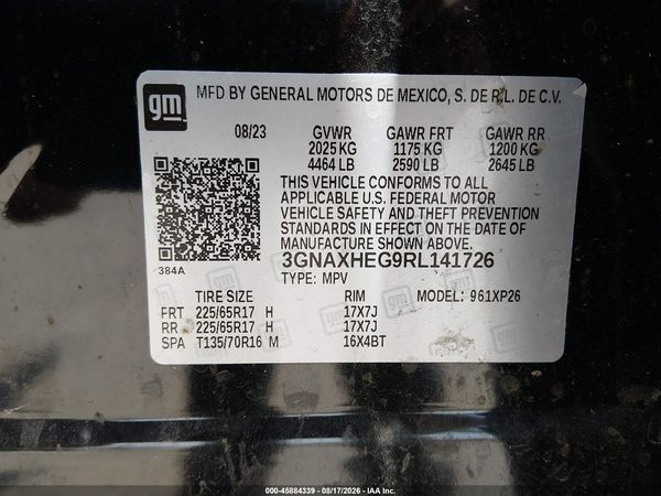 2024 CHEVROLET EQUINOX LS — I9