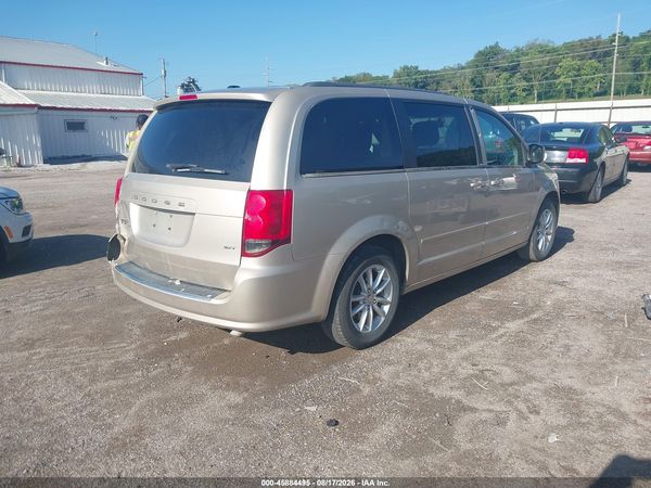 2014 DODGE GRAND CARAVAN SXT — I4