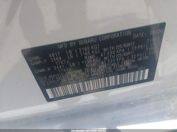 2026 SUBARU CROSSTREK Base