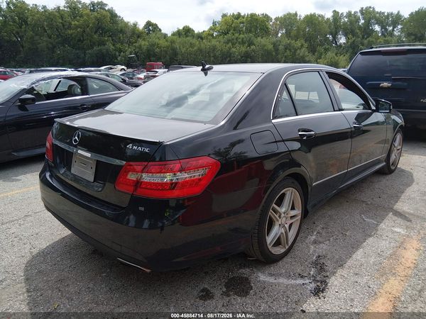 2013 MERCEDES-BENZ E 350 4MATIC