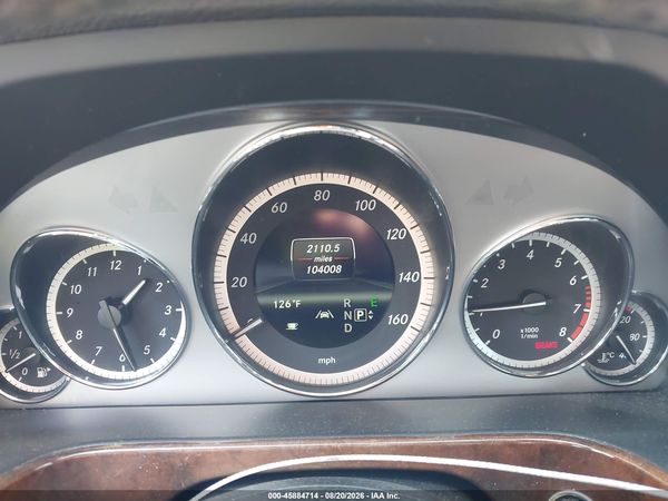 2013 MERCEDES-BENZ E 350 4MATIC