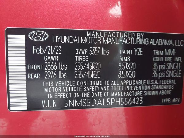 2023 HYUNDAI SANTA FE CALLIGRAPHY
