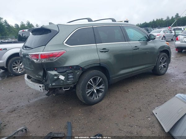 2016 TOYOTA HIGHLANDER XLE V6 — I4