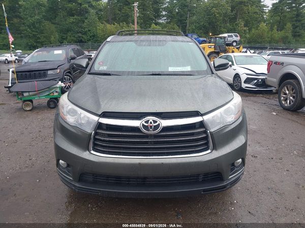 2016 TOYOTA HIGHLANDER XLE V6 — I115