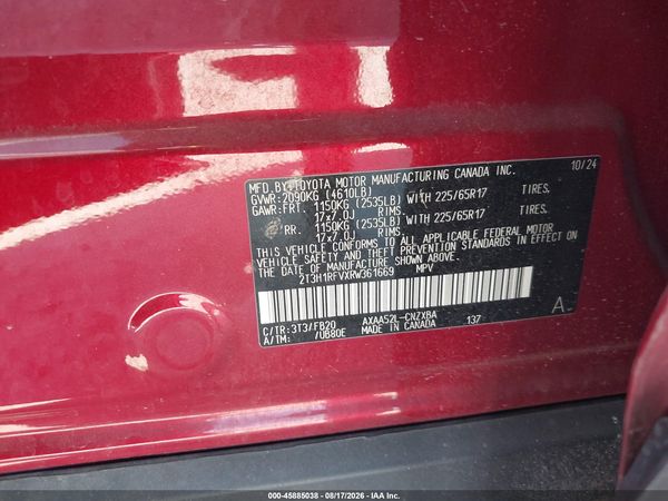 2024 TOYOTA RAV4 LE
